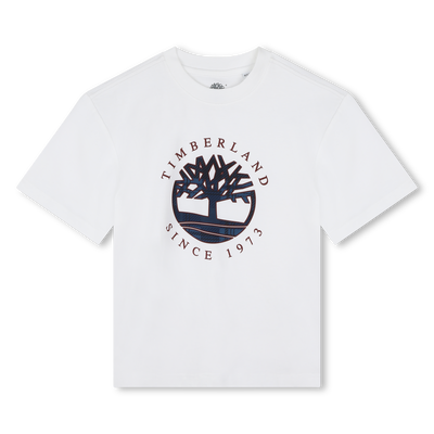 T-shirt logata a maniche corte TIMBERLAND RAGAZZO