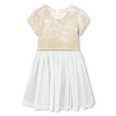 Vestito bi-materiale BILLIEBLUSH BAMBINA