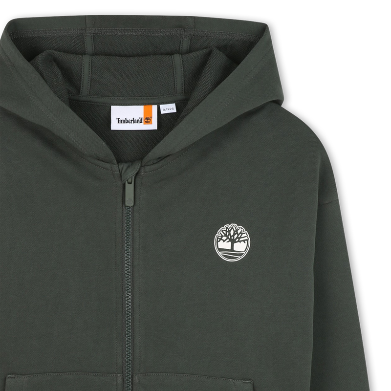 Felpa con zip e cappuccio TIMBERLAND 
                        RAGAZZO