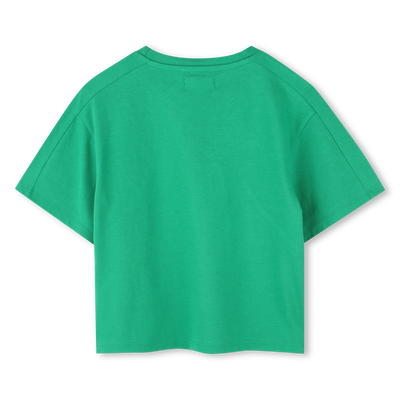 T-shirt trafori maniche corte DKNY BAMBINA