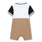 Tutina corta color-block BOSS 
                    RAGAZZO