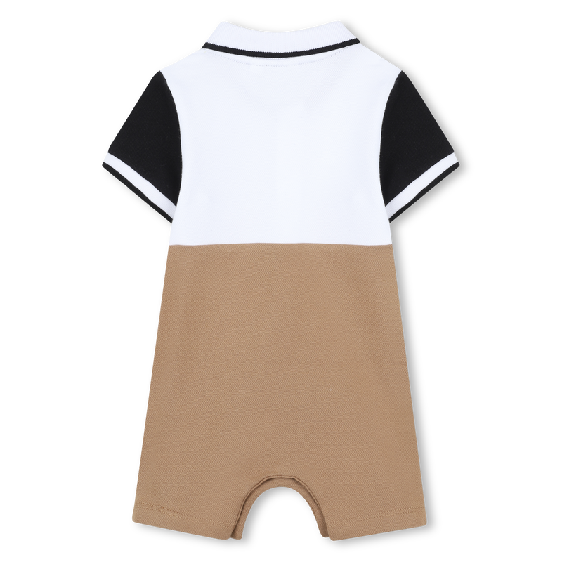 Tutina corta color-block BOSS 
                        RAGAZZO