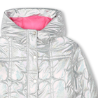 Piumino metallizzato cappuccio BILLIEBLUSH 
                    BAMBINA