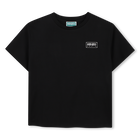 T-shirt a maniche corte, NERO, hi-res