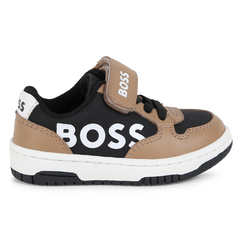 Sneakers con lacci e velcro BOSS 
                        RAGAZZO
