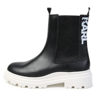 Stivaletti in pelle KARL LAGERFELD KIDS 
                    BAMBINA