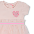 Abito con toppa a cuore 2 in 1 BILLIEBLUSH 
                    BAMBINA