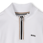 Felpa stand-up con zip BOSS 
                    RAGAZZO