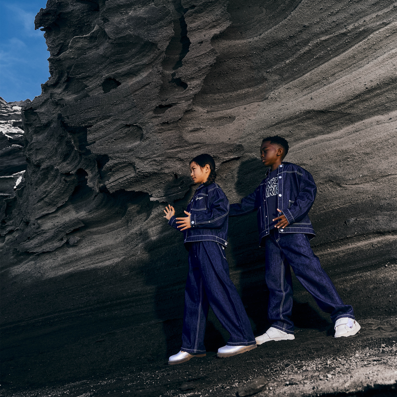 Pantaloni in denim KENZO KIDS 
                        RAGAZZO