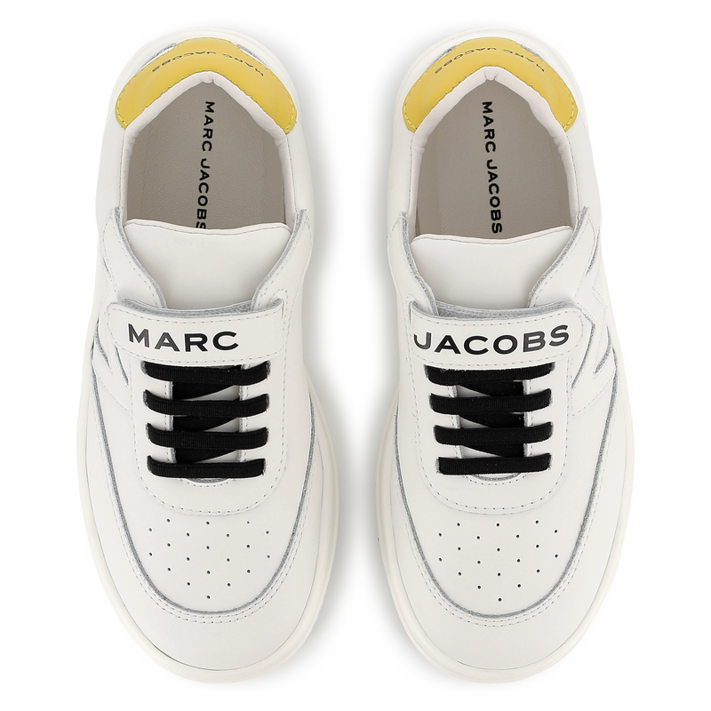Sneakers in pelle a strappo MARC JACOBS 
                        RAGAZZO