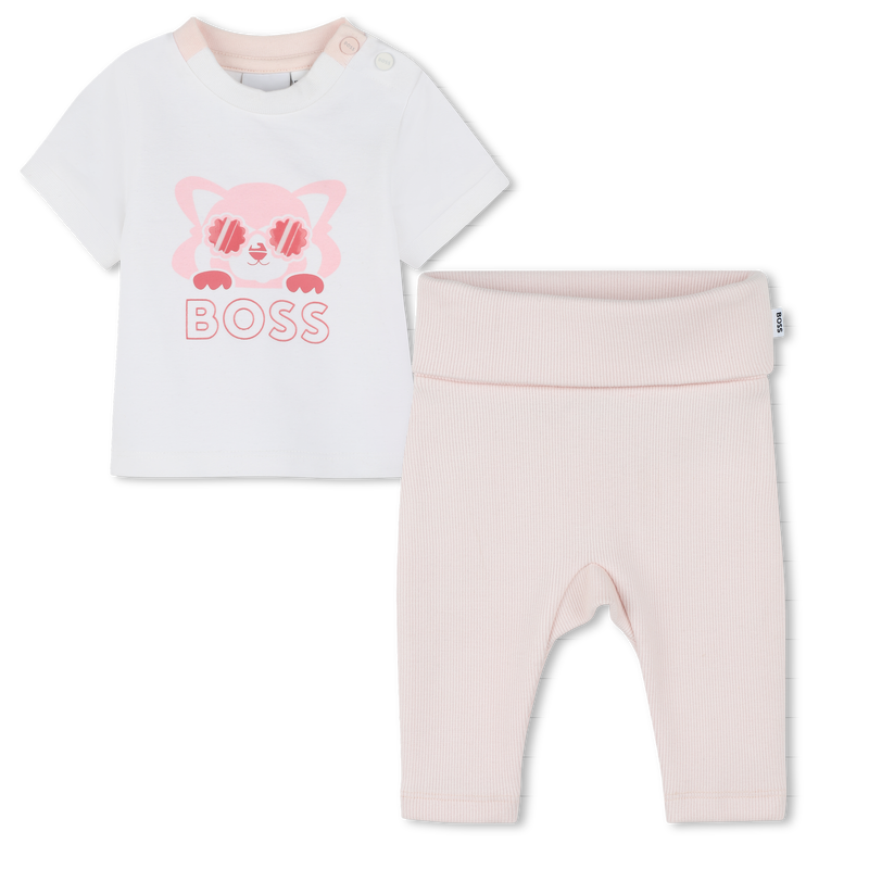 Completo t-shirt e legging BOSS 
                        BAMBINA