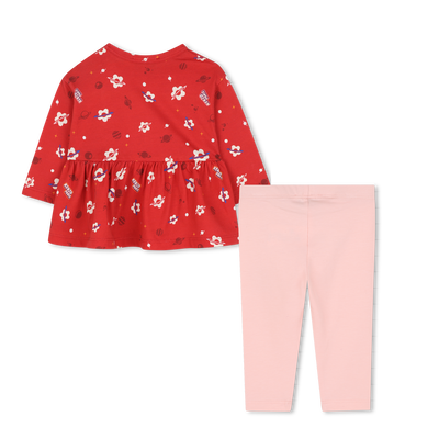 Set t-shirt e leggings KENZO KIDS BAMBINA