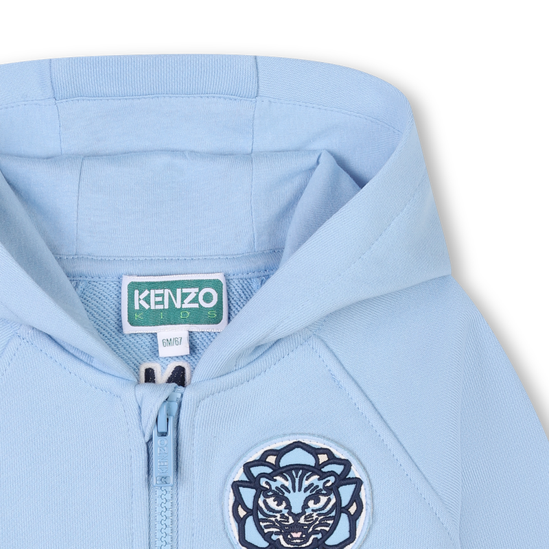 Cardigan da jogging con zip KENZO KIDS 
                        RAGAZZO