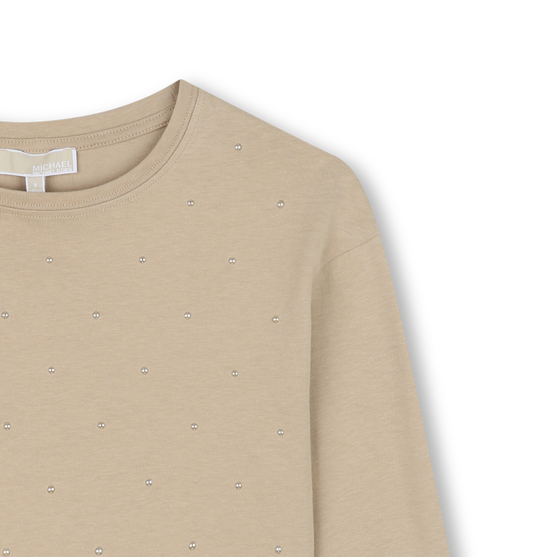 T-shirt in jersey a maniche lunghe MICHAEL KORS 
                        BAMBINA