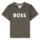 T-shirt a maniche corte BOSS 
                    RAGAZZO