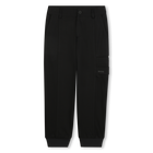 Pantaloni button-down, NERO, hi-res