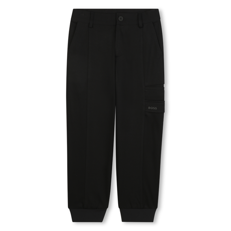 Pantaloni button-down BOSS 
                        RAGAZZO