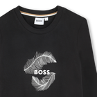 T-shirt in misto cotone BOSS 
                    BAMBINA
