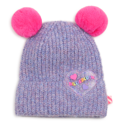 Berretto con pompon doppi BILLIEBLUSH BAMBINA