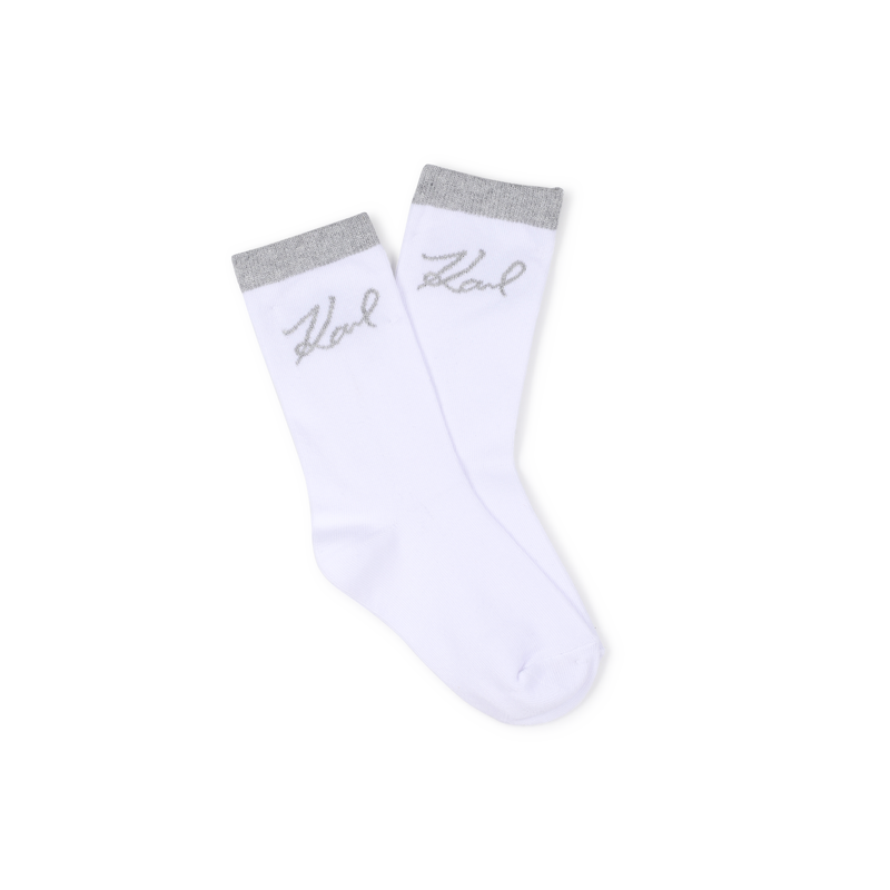 Set di 2 paia di calzini KARL LAGERFELD KIDS 
                        BAMBINA