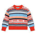 Maglione in jacquard KENZO KIDS 
                    BAMBINA