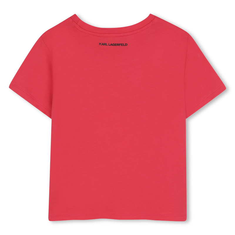T-shirt a maniche corte KARL LAGERFELD KIDS 
                        BAMBINA