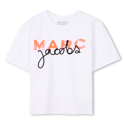 T-shirt girocollo in cotone MARC JACOBS RAGAZZO