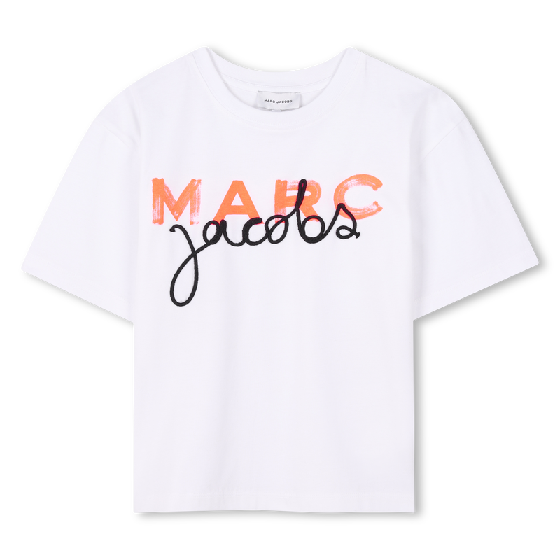 T-shirt girocollo in cotone MARC JACOBS 
                        RAGAZZO