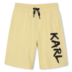 Bermuda in cotone KARL LAGERFELD KIDS 
                    RAGAZZO