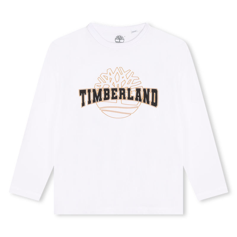 Long-Sleeved Logo T-Shirt TIMBERLAND 
                        RAGAZZO