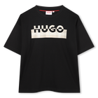 T-shirt a maniche corte, NERO, hi-res