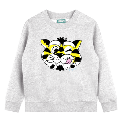 Felpa in pile KENZO KIDS UNISEX