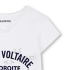 T-shirt con colletto tunisino ZADIG & VOLTAIRE 
                    BAMBINA