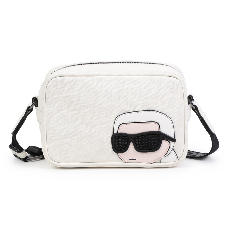 Borsa regolabile con badge KARL LAGERFELD KIDS 
                        BAMBINA
