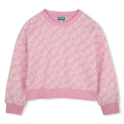 Felpa in cotone KENZO KIDS BAMBINA