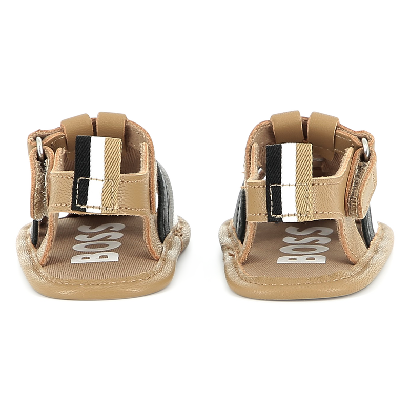 Sandali con chiusura a strappo BOSS 
                        RAGAZZO