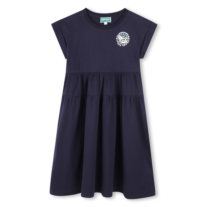Vestito con taglio in vita KENZO KIDS 
                        BAMBINA