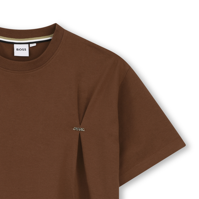 T-shirt a maniche corte BOSS 
                        BAMBINA