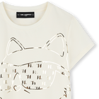 T-shirt a maniche corte KARL LAGERFELD KIDS 
                    BAMBINA