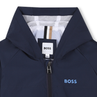Giacca a vento con cappuccio BOSS 
                    RAGAZZO