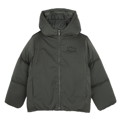 Giacca a vento con cappuccio KENZO KIDS UNISEX