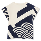 T-shirt in felpa stampata KENZO KIDS 
                    BAMBINA