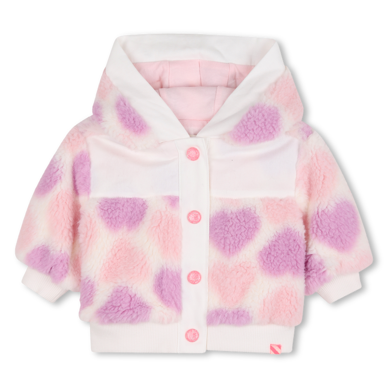 Cappotto stampato a cuore BILLIEBLUSH 
                        BAMBINA