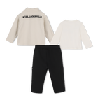 Completo da jogging KARL LAGERFELD KIDS 
                    RAGAZZO