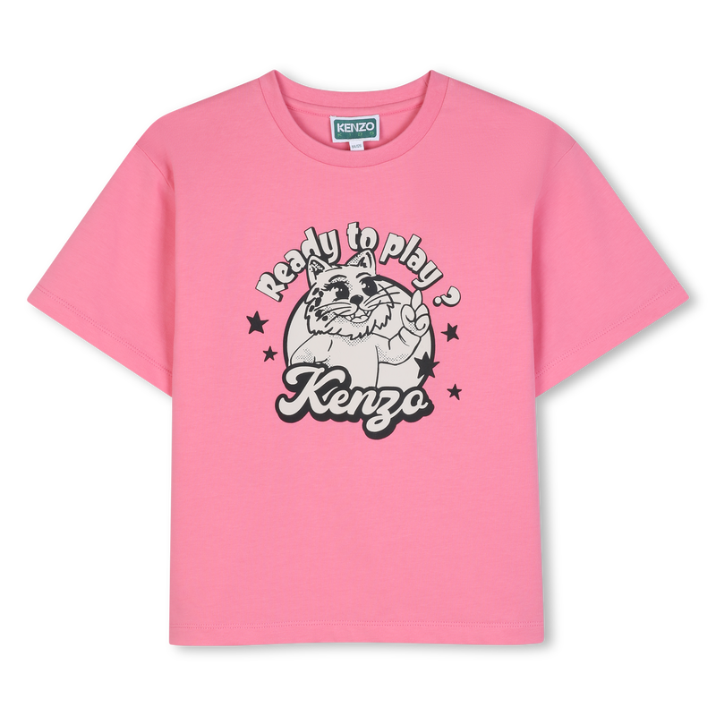 T-shirt a maniche corte KENZO KIDS 
                        BAMBINA