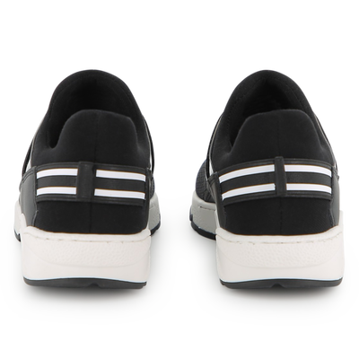 SNEAKERS IN PELLE DI VACCHETTA BOSS RAGAZZO