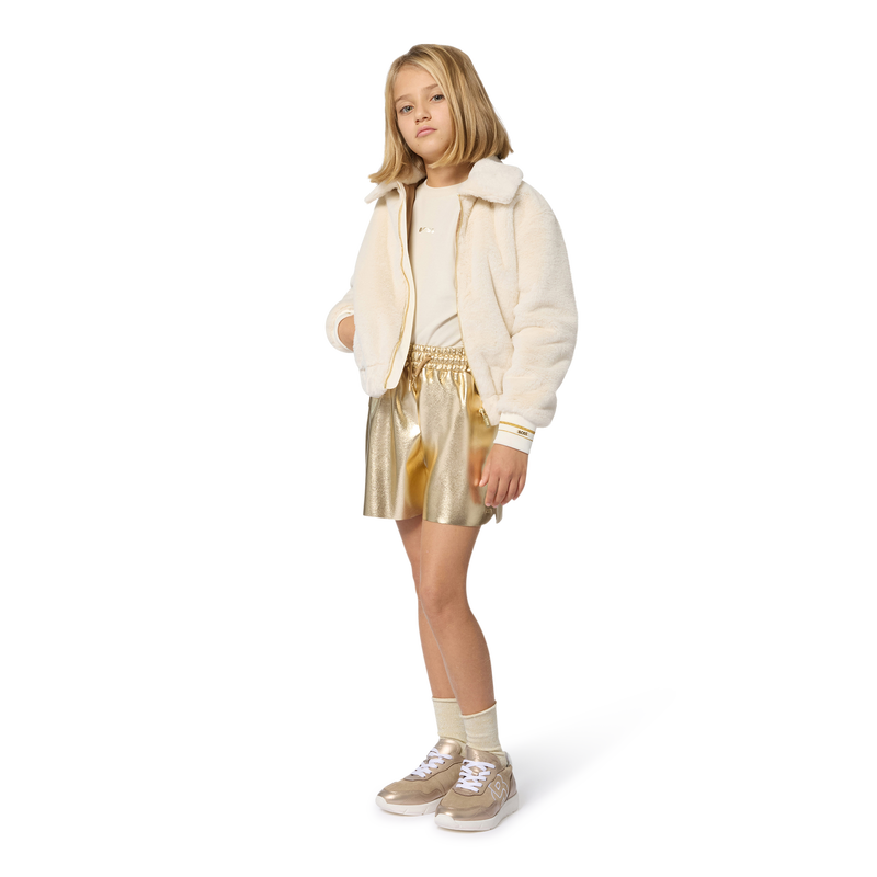 Pantaloncini finti dorati BOSS 
                        BAMBINA