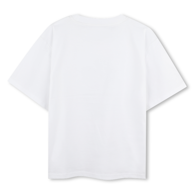 T-shirt a maniche corte cotone DKNY 
                        BAMBINA