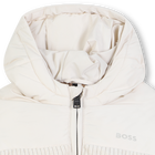 Piumino bi-materiale BOSS 
                    RAGAZZO