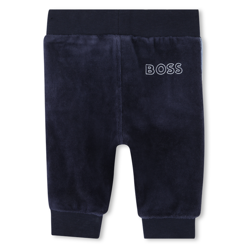 Set 2 pezzi in velluto BOSS 
                        RAGAZZO